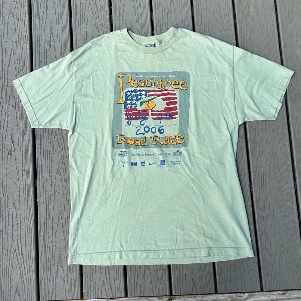 Peachtree 2006 run tee